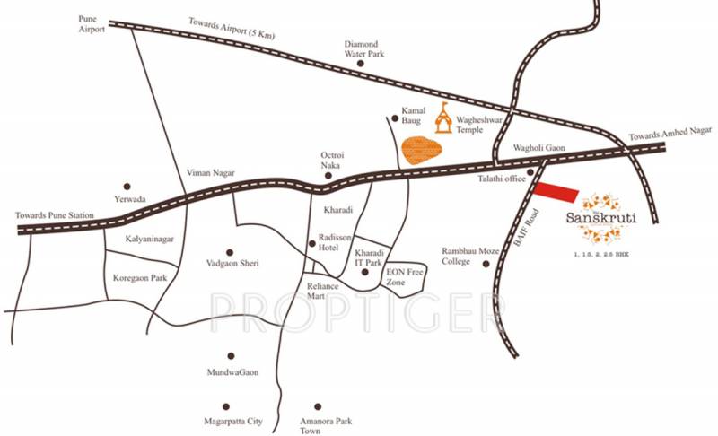 Images for Location Plan of Agarwal Sai Sanskruti