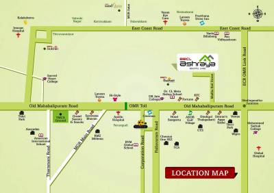  ashraya Images for Location Plan of BBCL Ashraya