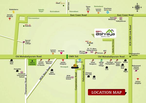  ashraya Images for Location Plan of BBCL Ashraya