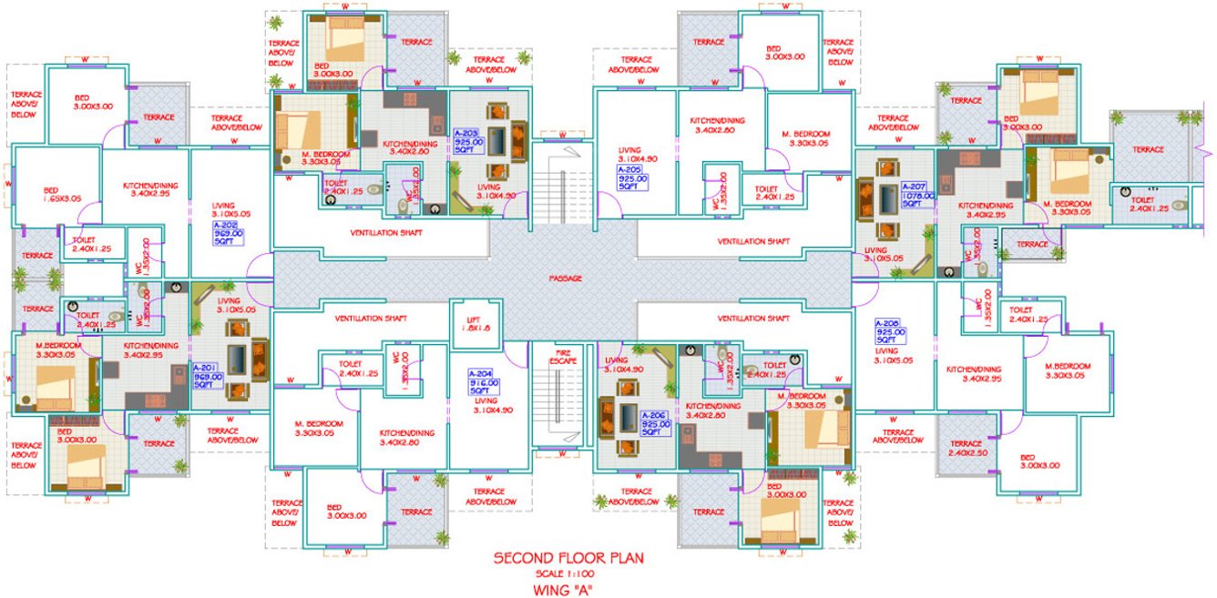 Images for Cluster Plan of Gayatri Imperial Heights