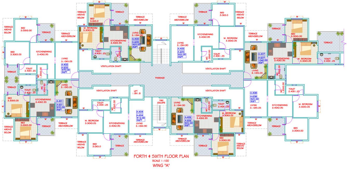 Images for Cluster Plan of Gayatri Imperial Heights