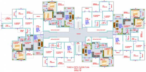 Images for Cluster Plan of Gayatri Imperial Heights