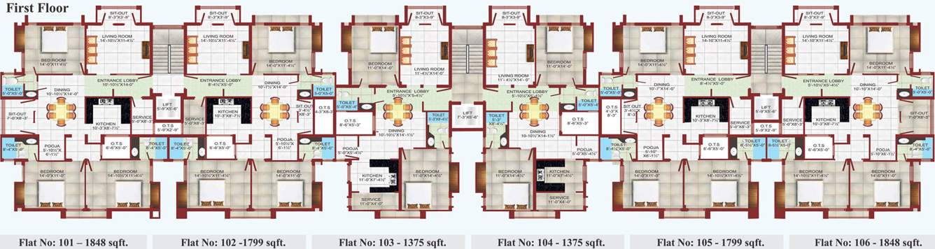 Images for Cluster Plan of Bhaggyam Sadhana