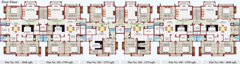 Images for Cluster Plan of Bhaggyam Sadhana