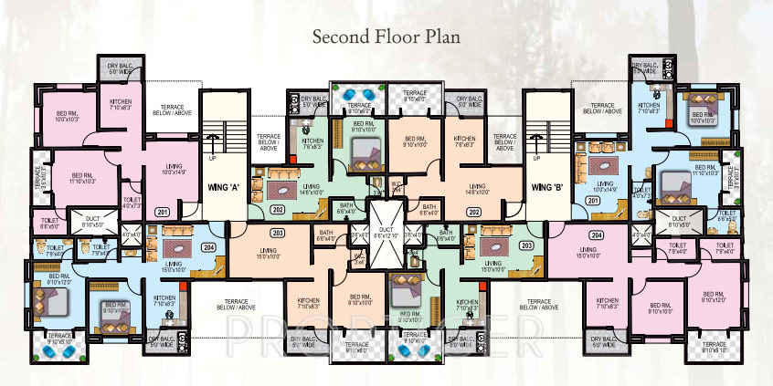 Images for Cluster Plan of Omkar Dream Square II