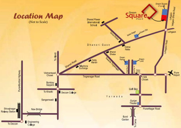 Images for Location Plan of Omkar Dream Square II Images for Location Plan of Omkar Dream Square II
