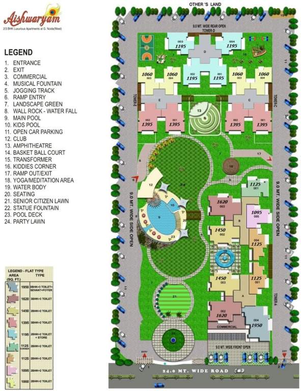 Images for Layout Plan of Wall Rock Aishwaryam