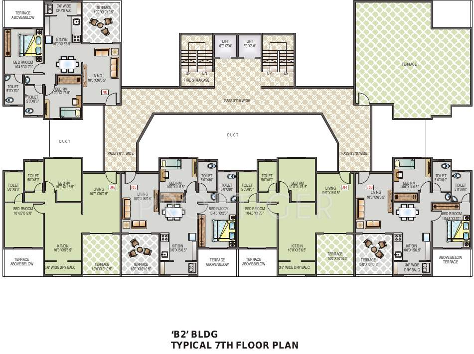  eves garden Images for Cluster Plan of Sancheti Eves Garden
