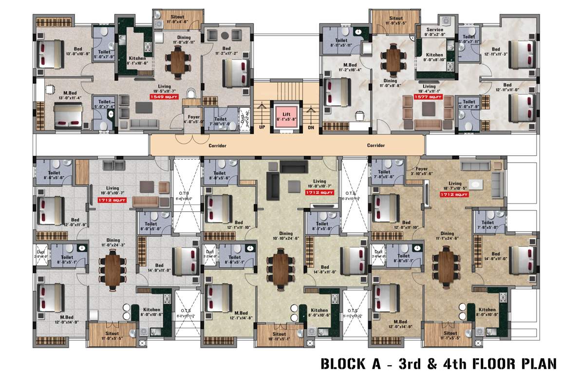 Images for Cluster Plan of Kanya Park View