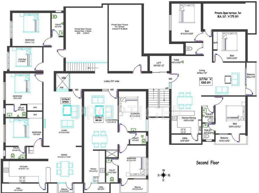 Images for Cluster Plan of VJS Associates Kumaran Ousadhaa
