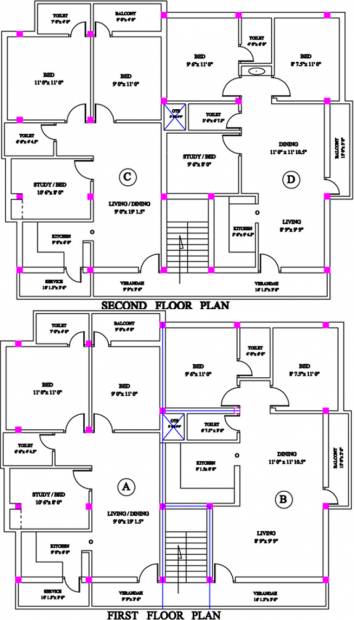 Images for Cluster Plan of DGP Builders BJ Homes