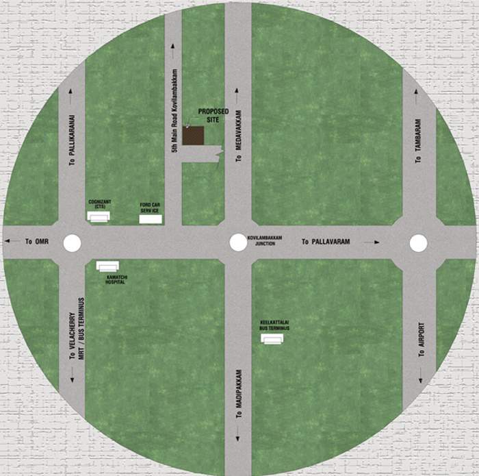  bj homes Images for Location Plan of DGP Builders BJ Homes