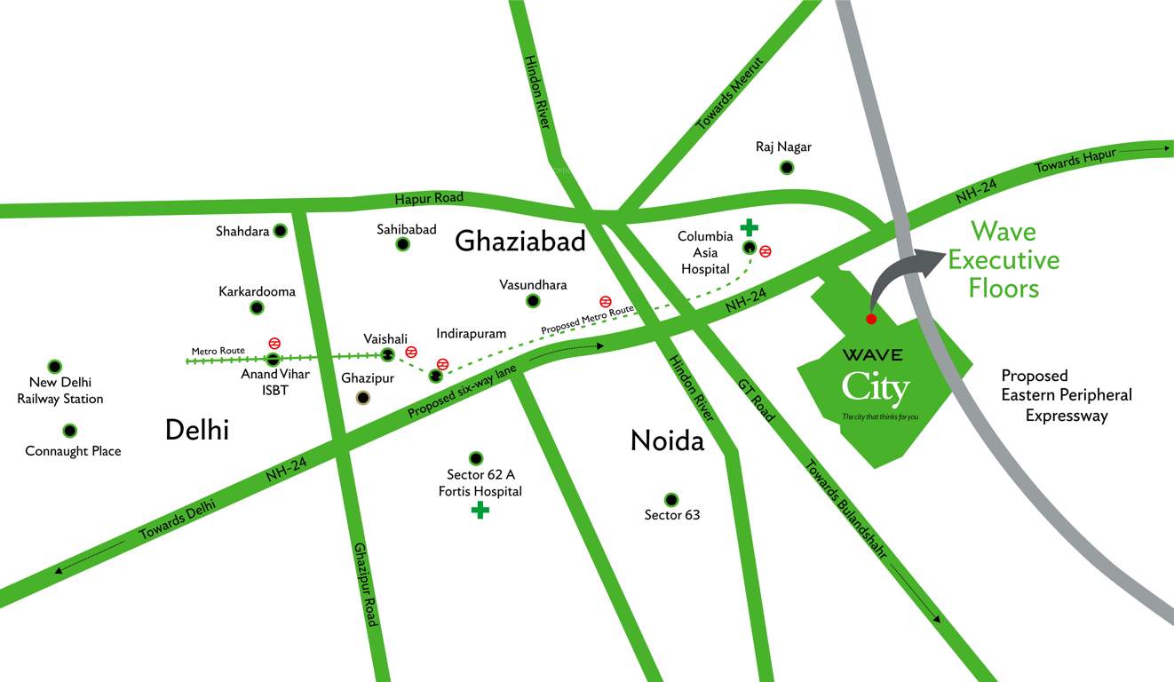 Images for Location Plan of UCHDPL Wave Executive Floors GH