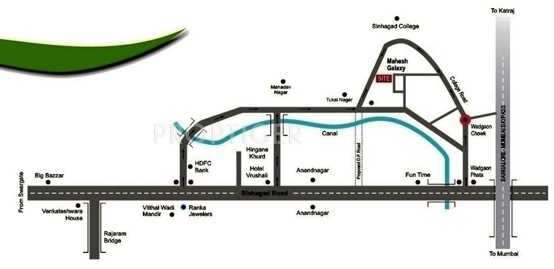 galaxy Images for Location Plan of Mahesh Galaxy