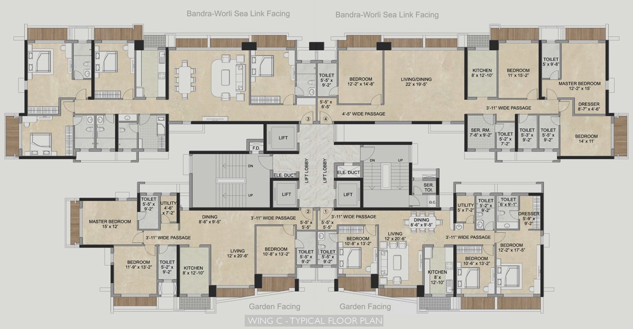 Images for Cluster Plan of Kalpataru Sparkle