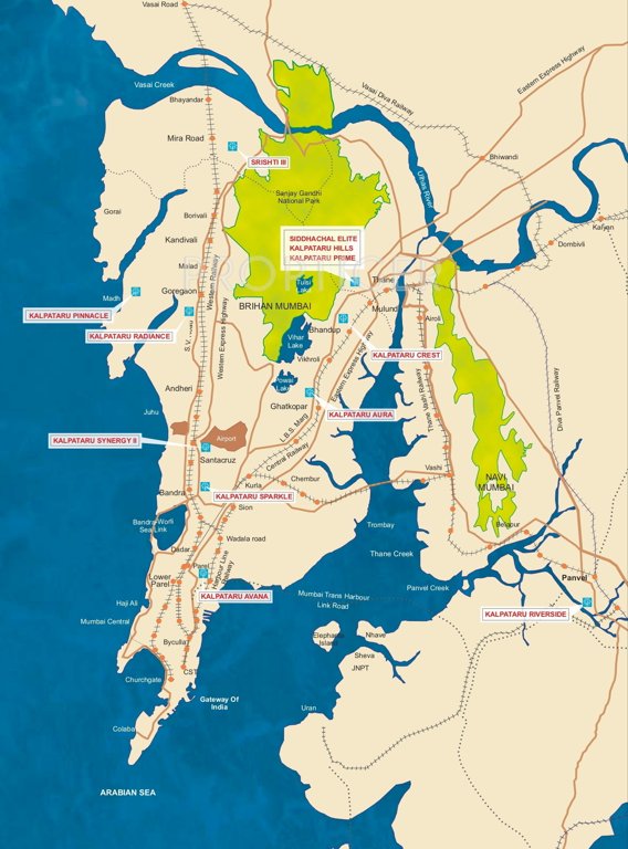 Images for Location Plan of Kalpataru Sparkle