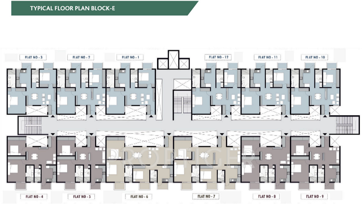 Images for Cluster Plan of Indaus Tropika Gardens