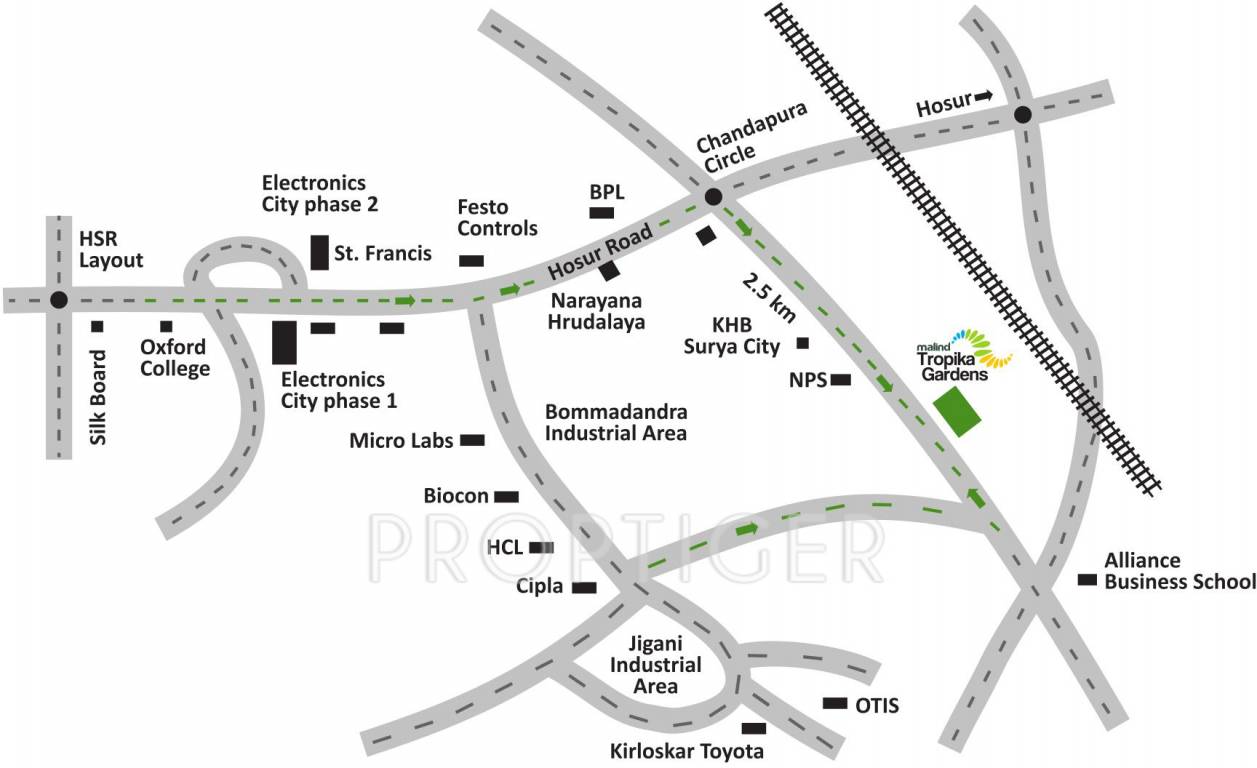 Images for Location Plan of Indaus Tropika Gardens