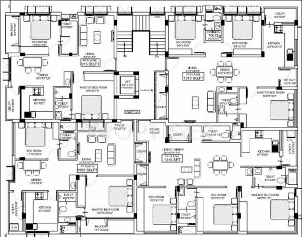 Images for Cluster Plan of VJS Casa Abri