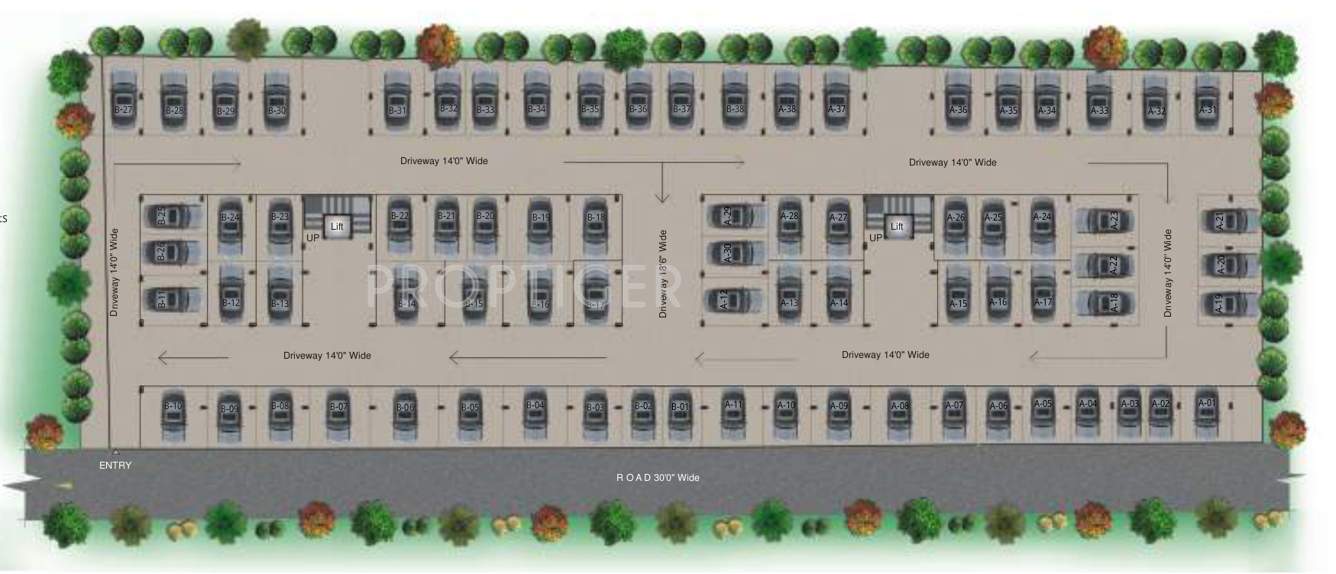  silver woods Images for Cluster Plan of BM Silver Woods