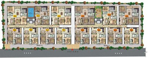  silver-woods Images for Cluster Plan of BM Silver Woods