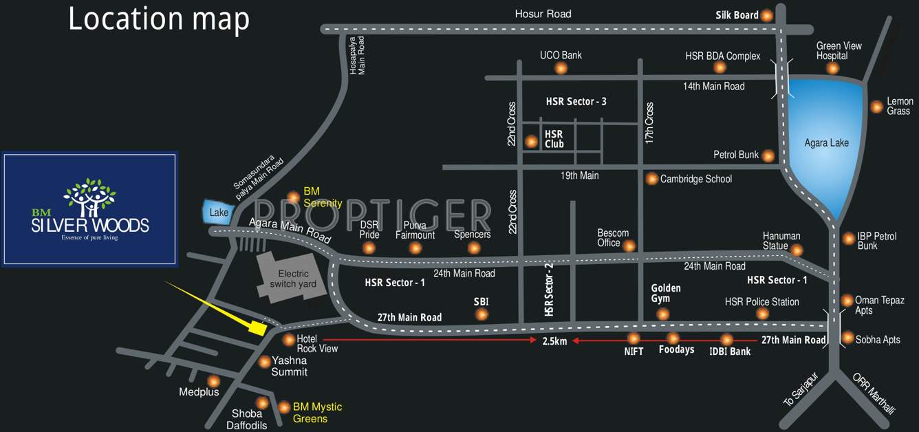  silver woods Images for Location Plan of BM Silver Woods