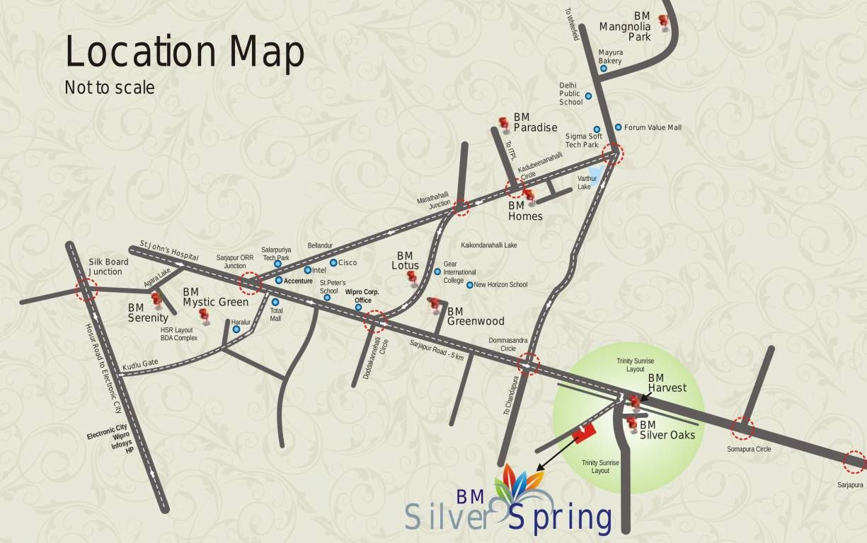  silver spring Images for Location Plan of BM Silver Spring