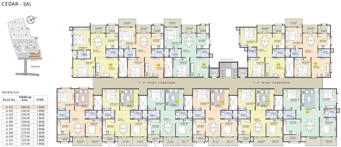  magnolia park Images for Cluster Plan of BM Magnolia Park