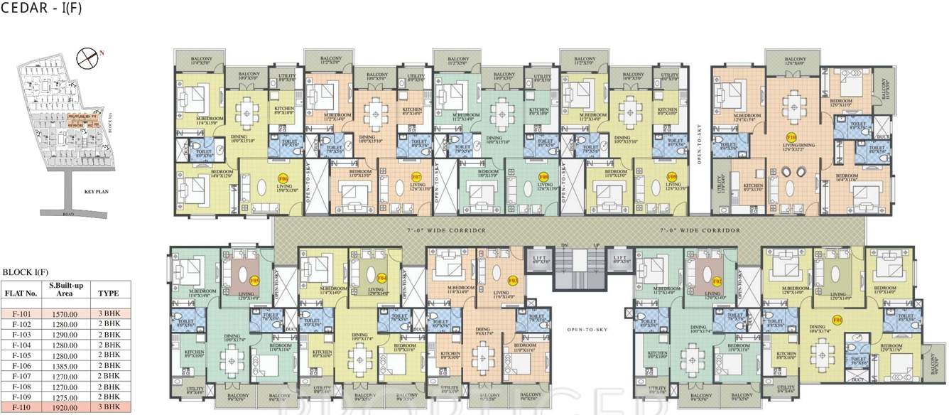  magnolia park Images for Cluster Plan of BM Magnolia Park