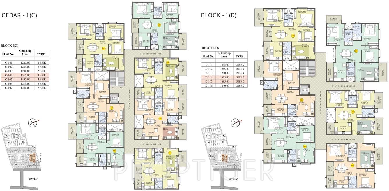  magnolia park Images for Cluster Plan of BM Magnolia Park