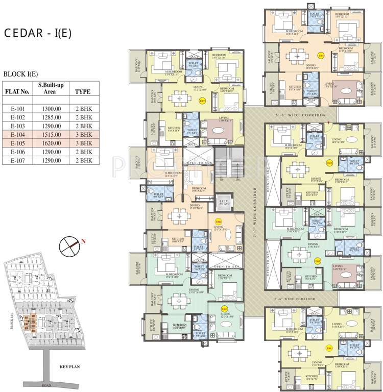  magnolia park Images for Cluster Plan of BM Magnolia Park