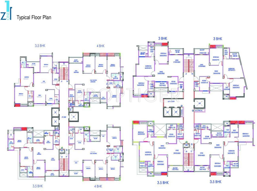 Images for Cluster Plan of  Z1