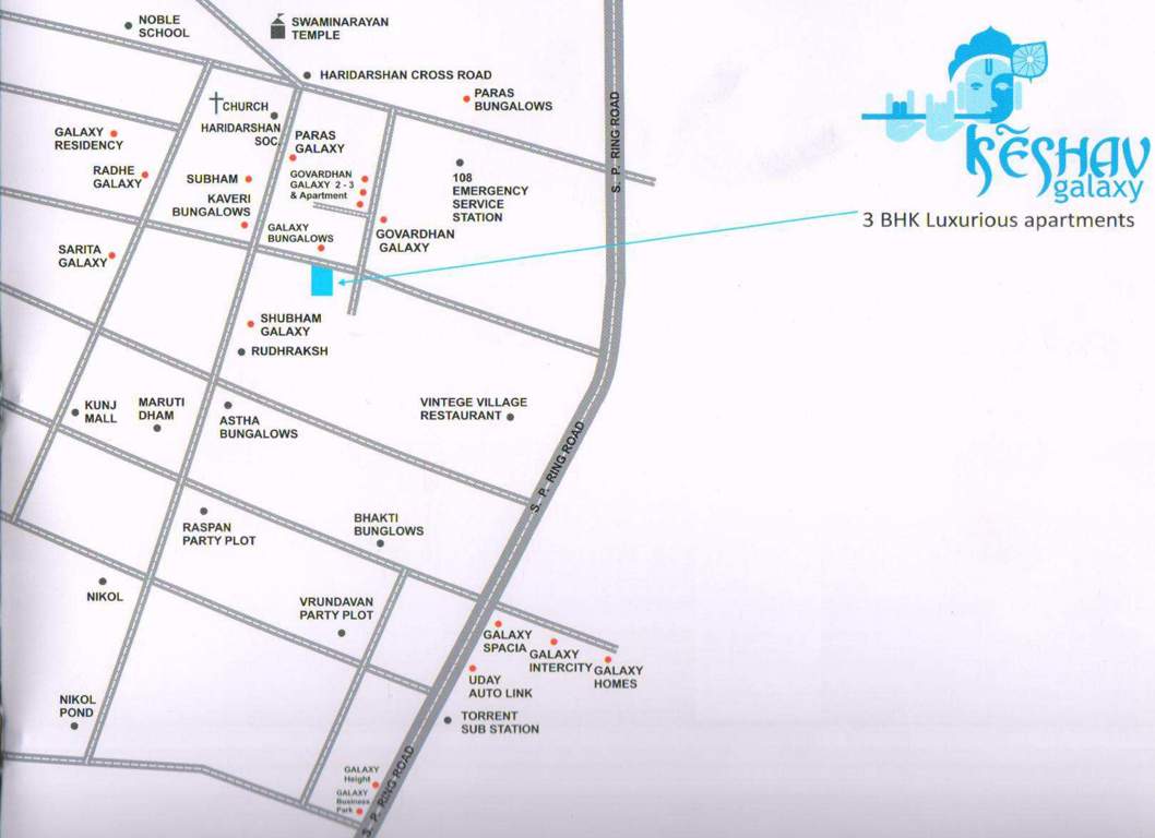  keshav galaxy Images for Location Plan of Galaxy Keshav Galaxy