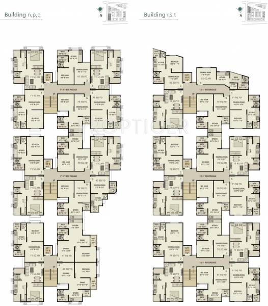 Images for Cluster Plan of Sangani Samruddhi Residency Images for Cluster Plan of Sangani Samruddhi Residency