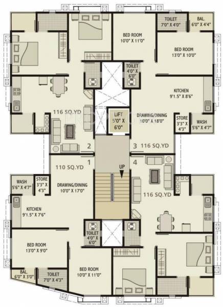 Images for Cluster Plan of Sangani Samruddhi Residency Images for Cluster Plan of Sangani Samruddhi Residency