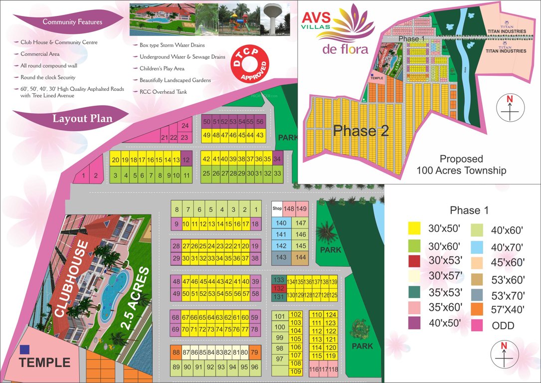 de flora Images for Layout Plan of AVS De Flora