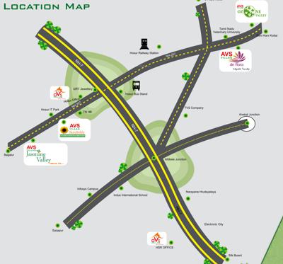  de-flora Images for Location Plan of AVS De Flora
