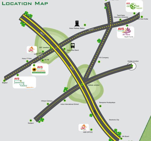  de-flora Images for Location Plan of AVS De Flora