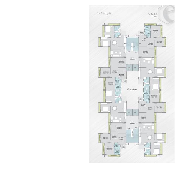 Tower 2 Cluster Plan neelkanth-elegance Tower 2 Cluster Plan