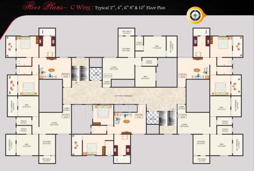  empire Images for Cluster Plan of Bhondve Empire