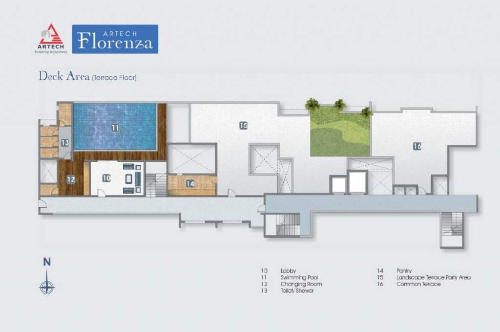  florenza Tower 1 Cluster Plan