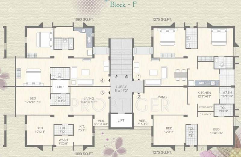  smarana-apartments Images for Cluster Plan of Bakeri Smarana Apartments