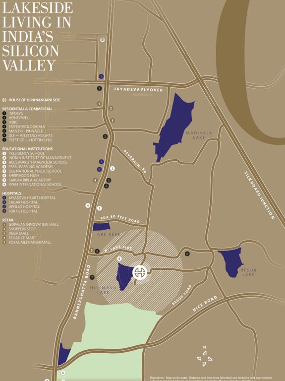 hill crest Location Plan