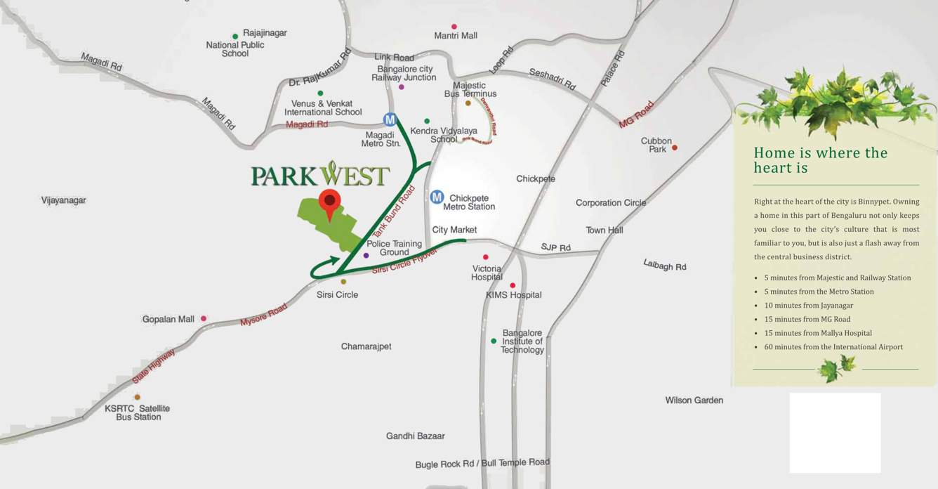  park west Images for Location Plan of Shapoorji Pallonji ParkWest