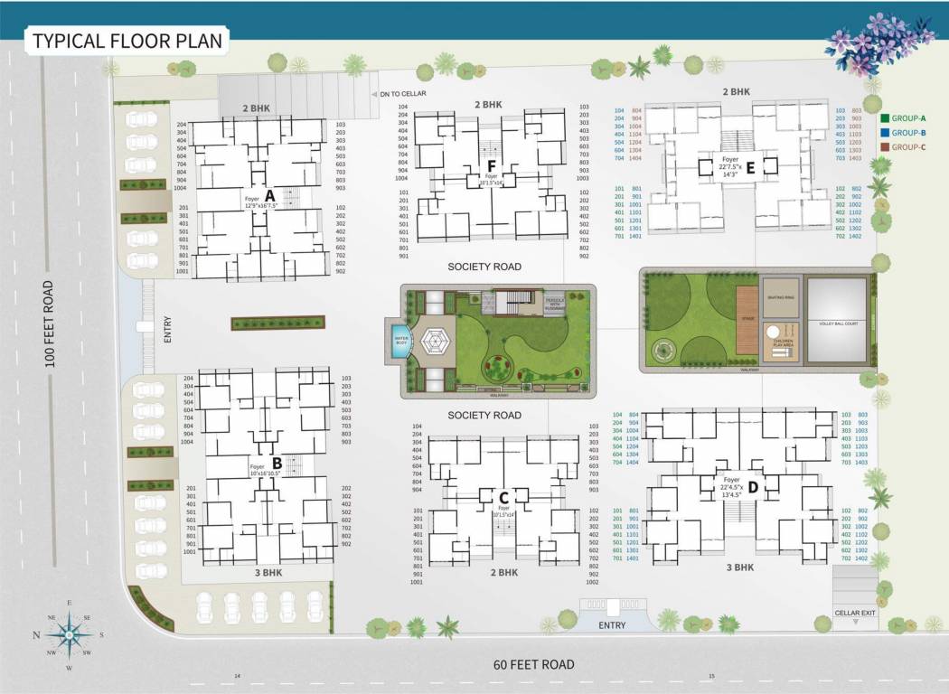 royal homes Layout Plan