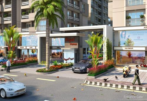  royal-homes Entrance Gate Security Cabin