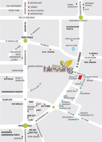  shiva-blessing Images for Location Plan of Bansal Shiva Blessing