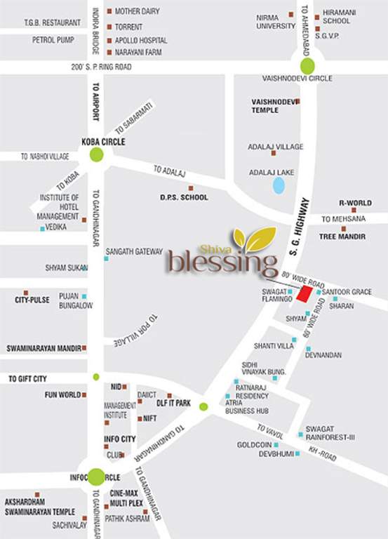  shiva blessing Images for Location Plan of Bansal Shiva Blessing