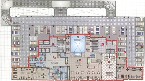  sky-terraces Images for Cluster Plan of Adarsh Sky Terraces