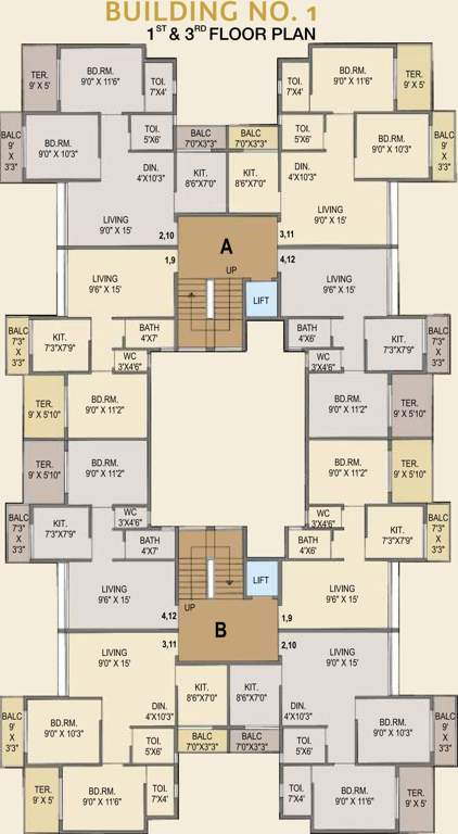Images for Cluster Plan of Siddhivinayak Garima